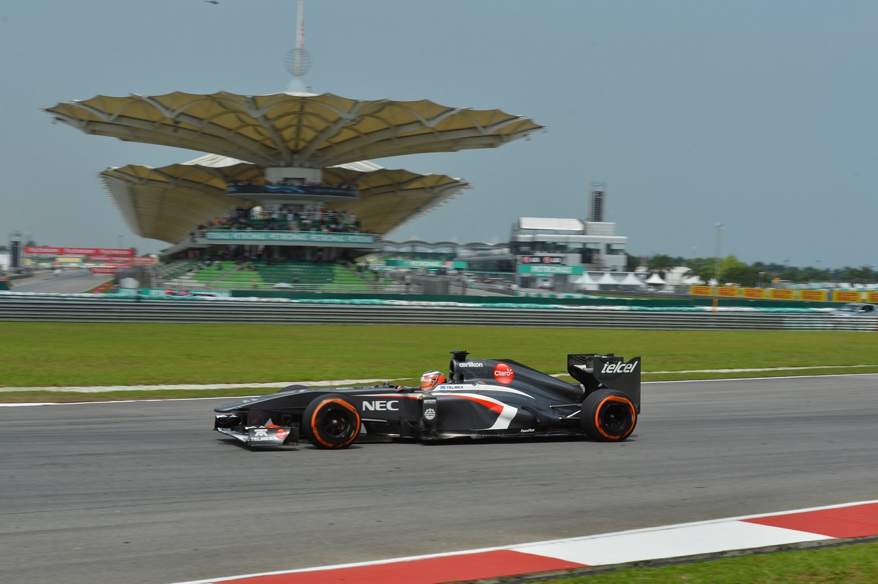 22.03.2013 - free practice 2, Nico Hulkenberg (GER) Sauber F1 Team C32