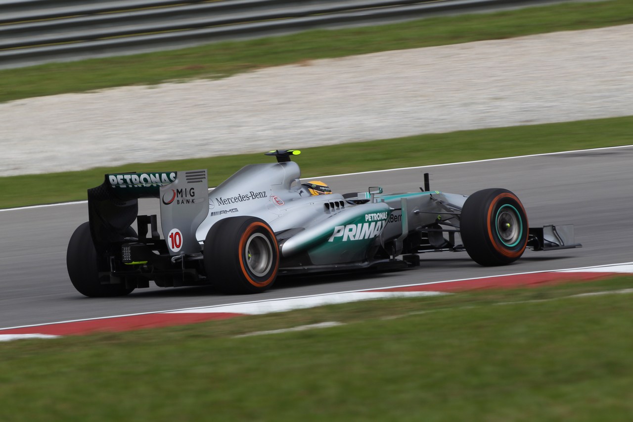 22.03.2013 - free practice 2, Lewis Hamilton (GBR) Mercedes AMG F1 W04