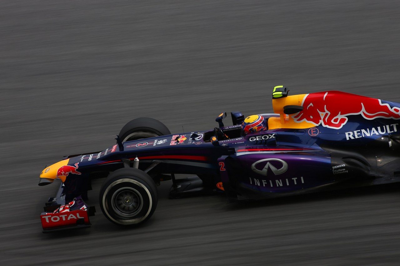 22.03.2013 - free practice 2, Mark Webber (AUS) Red Bull Racing RB9