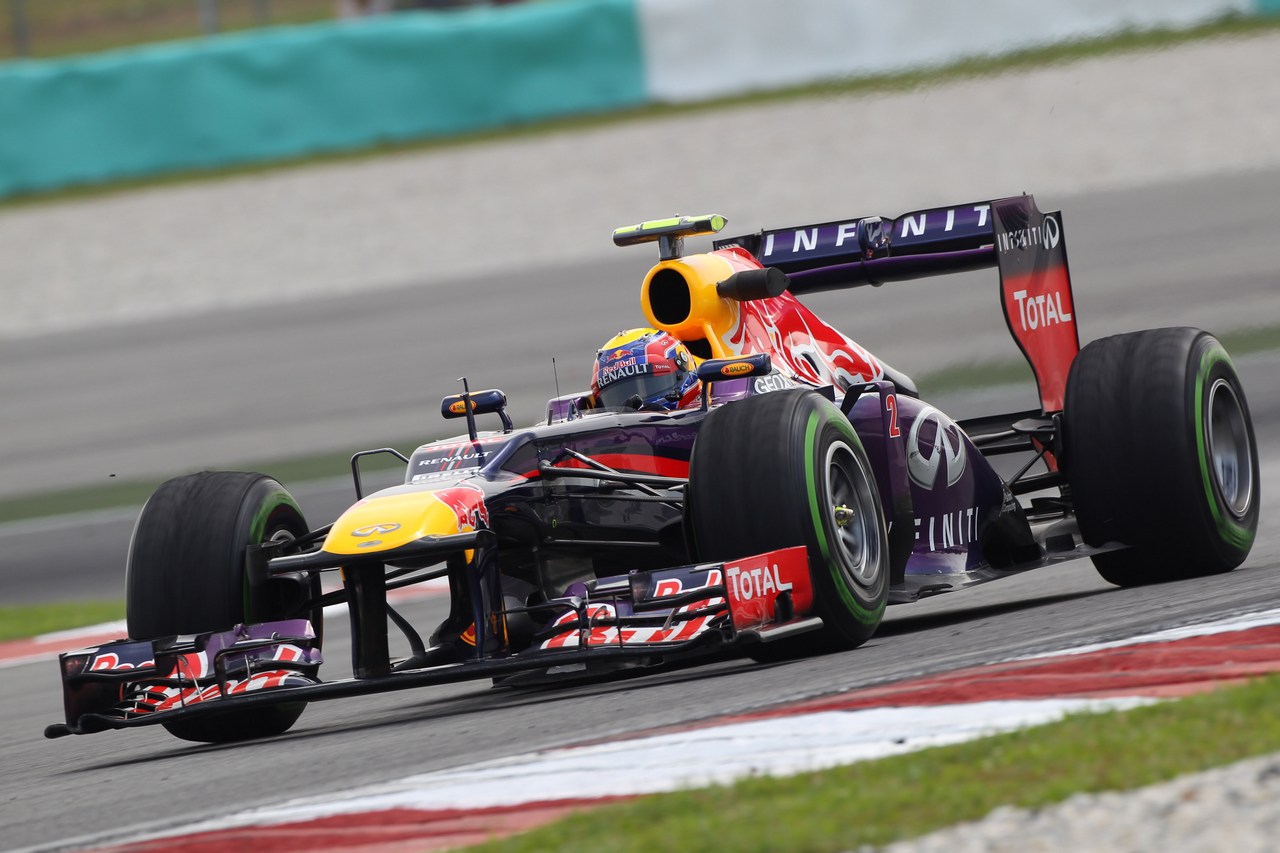 22.03.2013 - free practice 2, Mark Webber (AUS) Red Bull Racing RB9