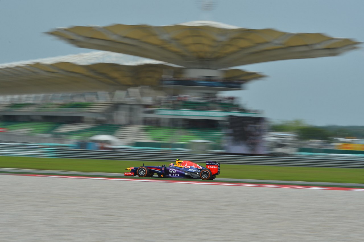 22.03.2013- Free Practice 1, Mark Webber (AUS) Red Bull Racing RB9