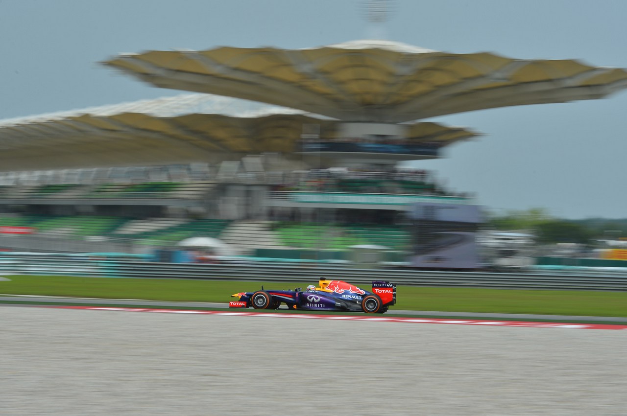 22.03.2013- Free Practice 1, Sebastian Vettel (GER) Red Bull Racing RB9