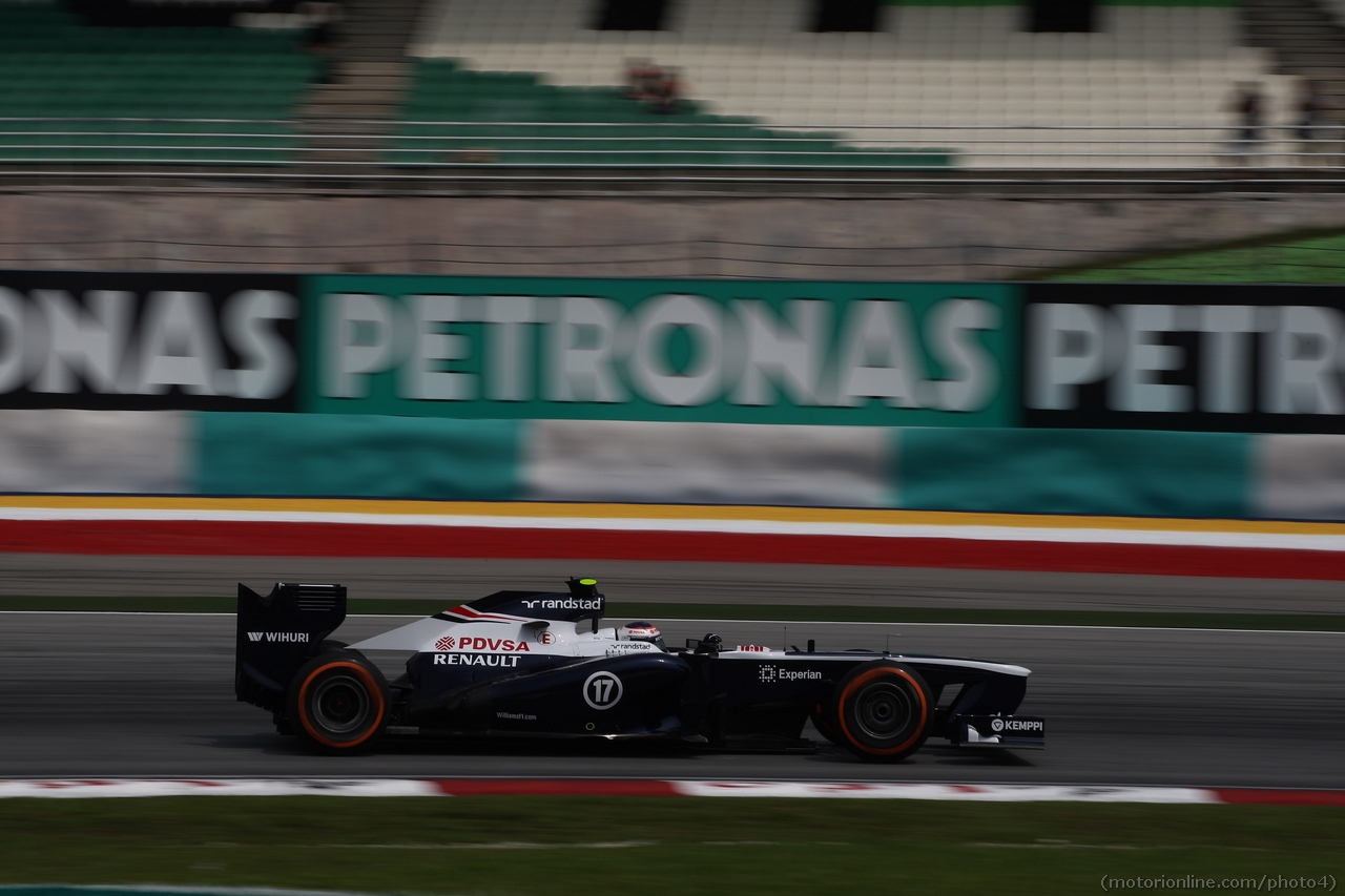22.03.2013- Free Practice 1, Valtteri Bottas (FIN), Williams F1 Team FW35