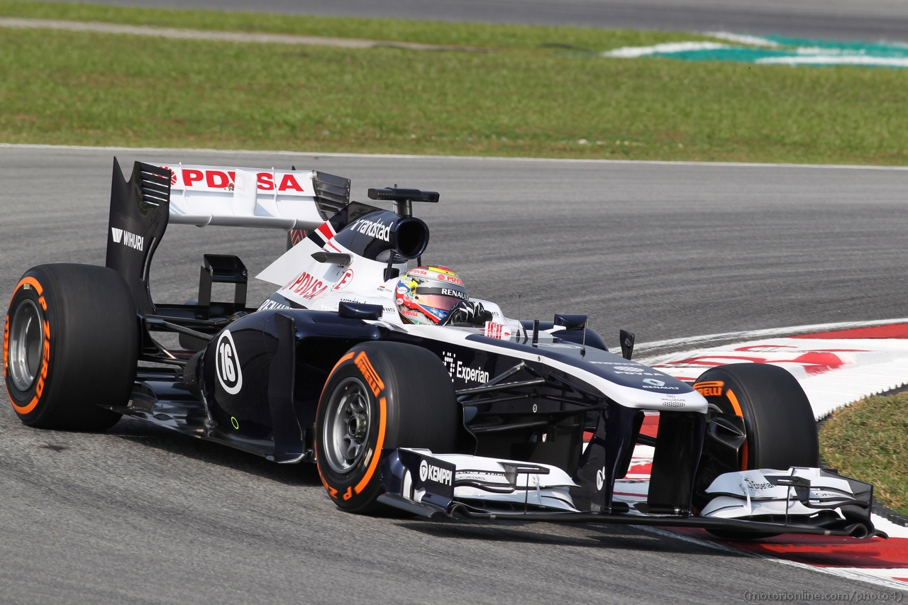 22.03.2013- Free Practice 1, Pastor Maldonado (VEN) Williams F1 Team FW35