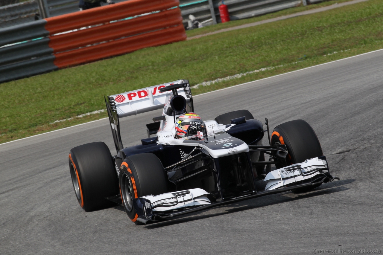 22.03.2013- Free Practice 1, Pastor Maldonado (VEN) Williams F1 Team FW35
