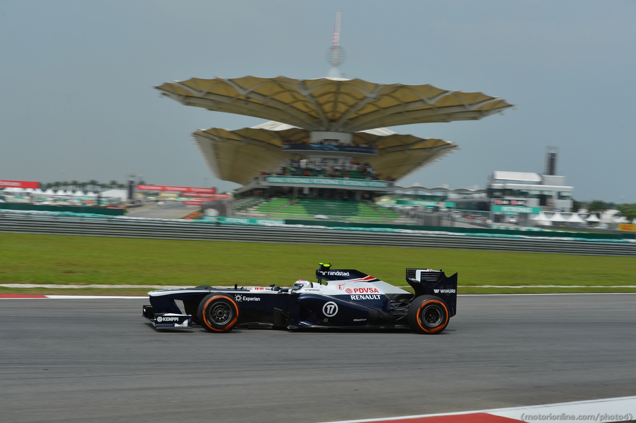 22.03.2013- Free Practice 1, Valtteri Bottas (FIN), Williams F1 Team FW35