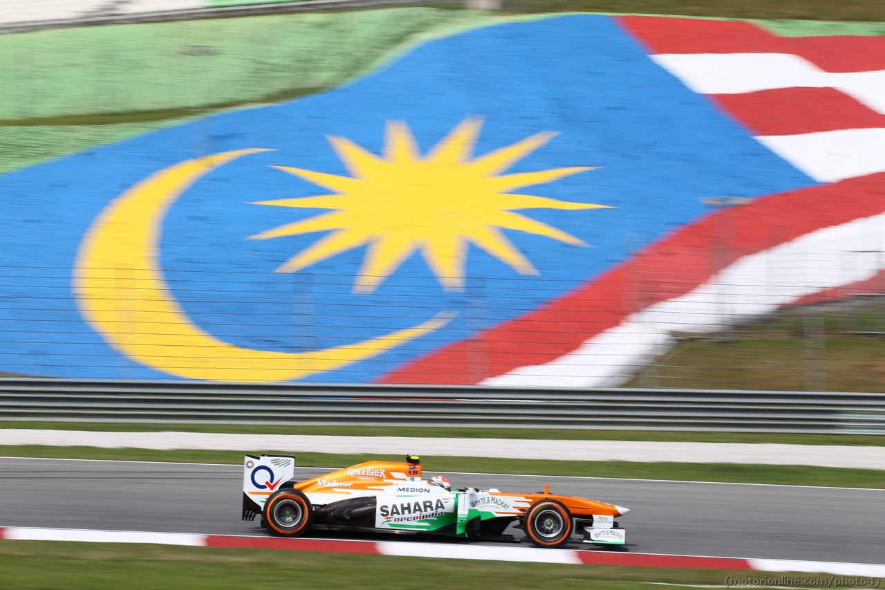 22.03.2013- Free Practice 1, Adrian Sutil (GER), Sahara Force India F1 Team VJM06