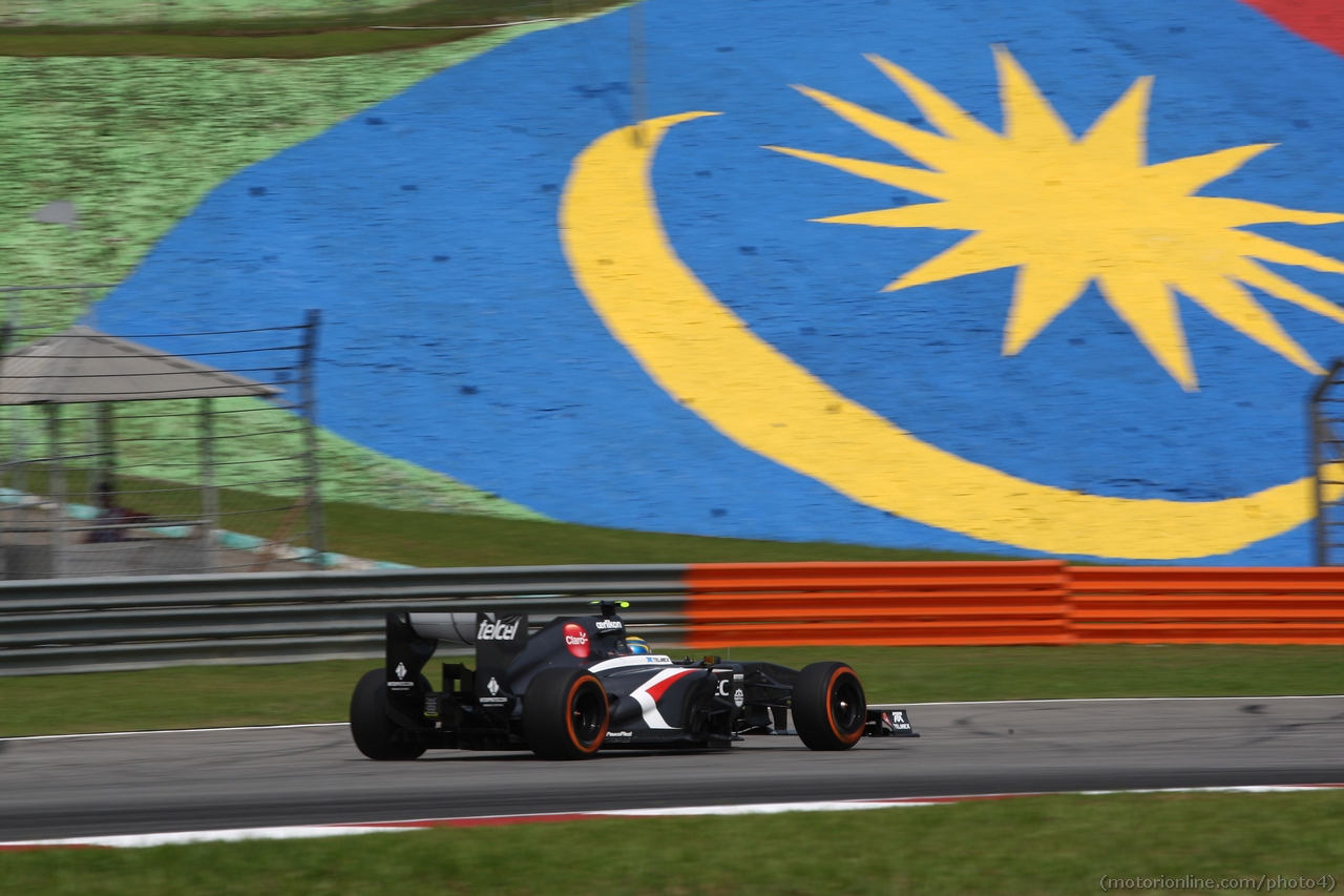 Formula 1 - Gran Premio di Malesia 2013 - Prove libere - 22 marzo 2013