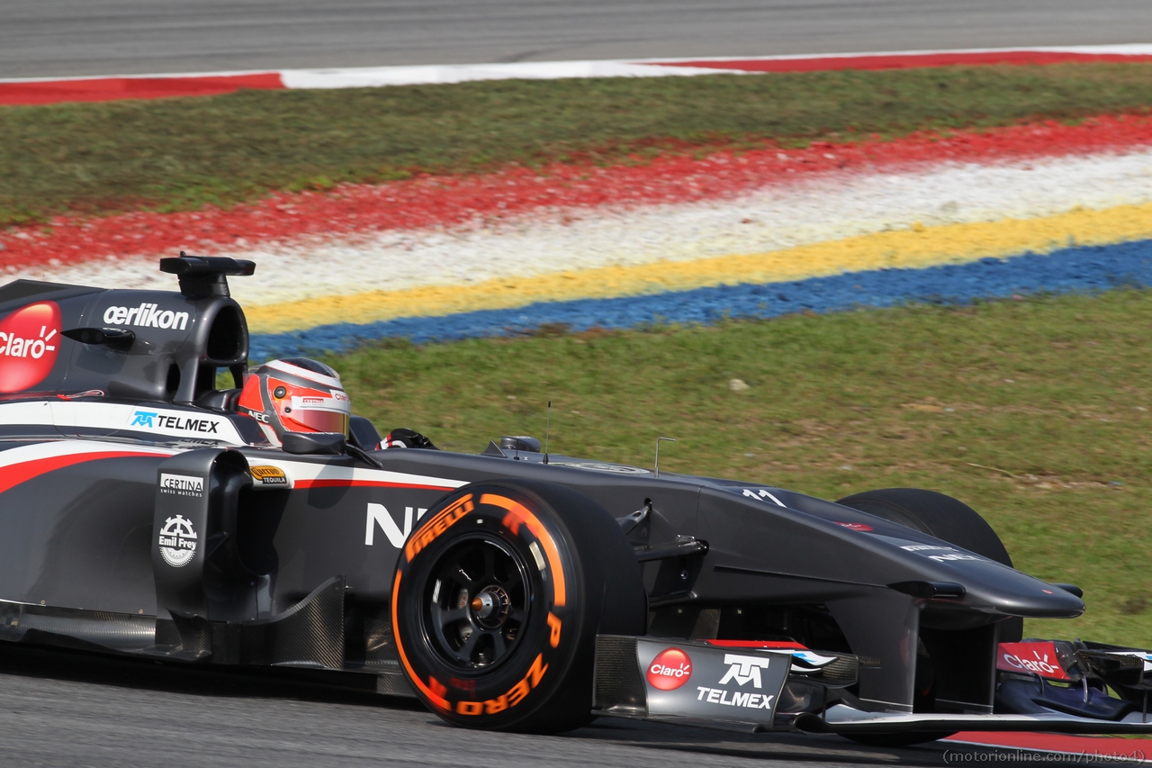 22.03.2013- Free Practice 1, Nico Hulkenberg (GER) Sauber F1 Team C32