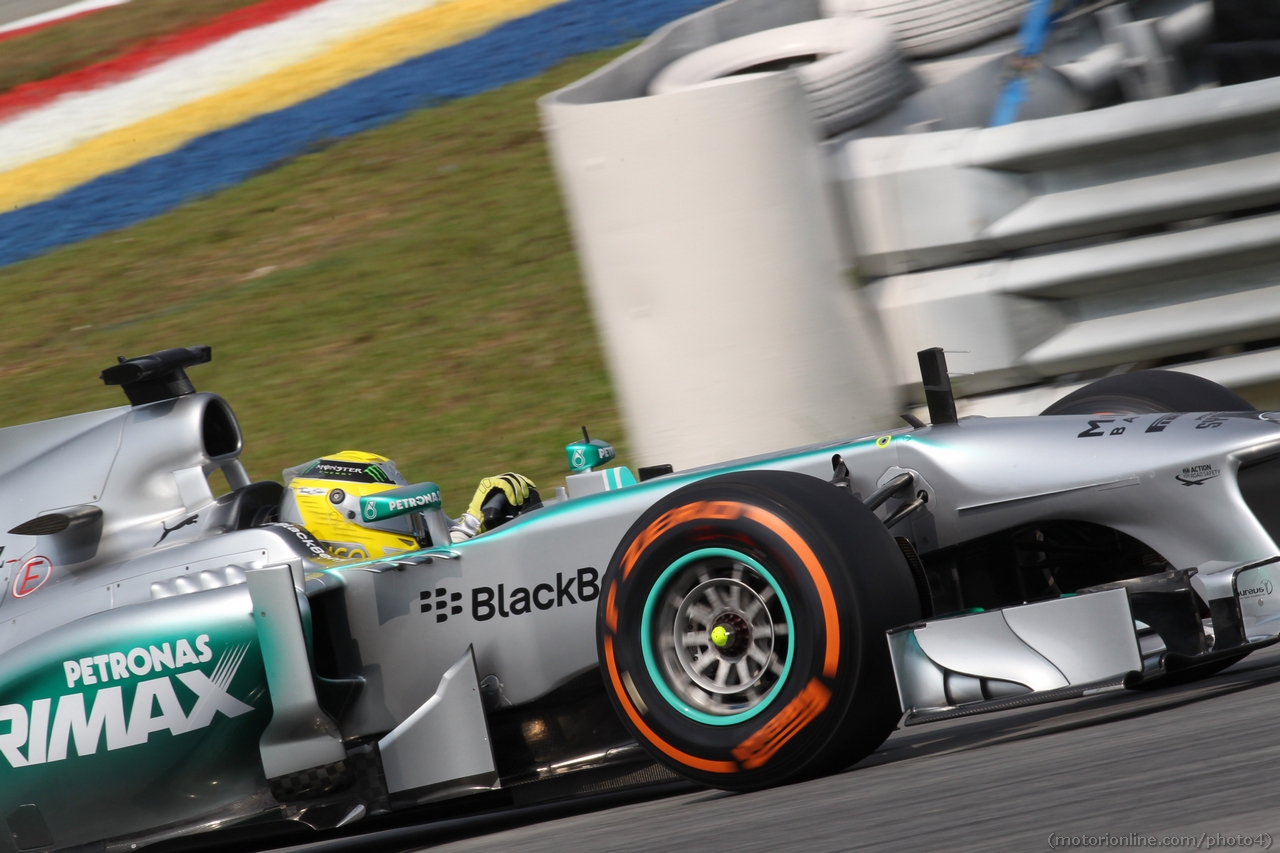 22.03.2013- Free Practice 1, Nico Rosberg (GER) Mercedes AMG F1 W04