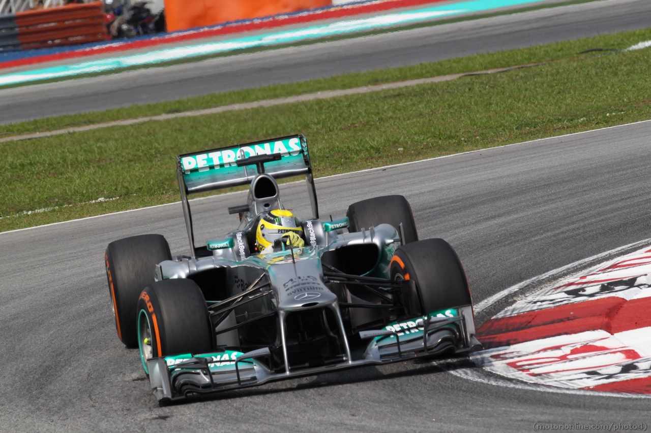 22.03.2013- Free Practice 1, Nico Rosberg (GER) Mercedes AMG F1 W04