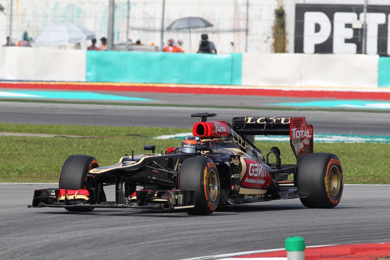 22.03.2013- Free Practice 1, Kimi Raikkonen (FIN) Lotus F1 Team E21