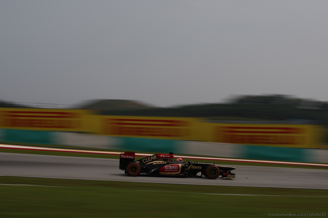 22.03.2013- Free Practice 1, Kimi Raikkonen (FIN) Lotus F1 Team E21