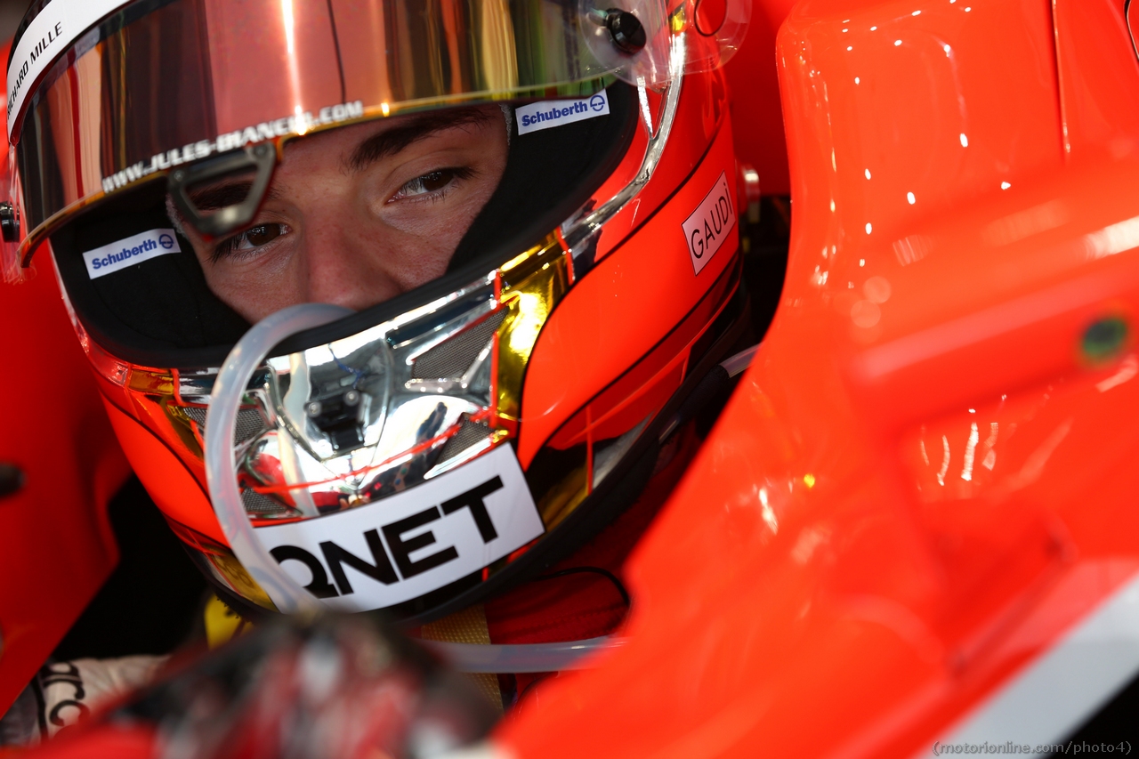22.03.2013- Free Practice 1, Jules Bianchi (FRA) Marussia F1 Team MR02
