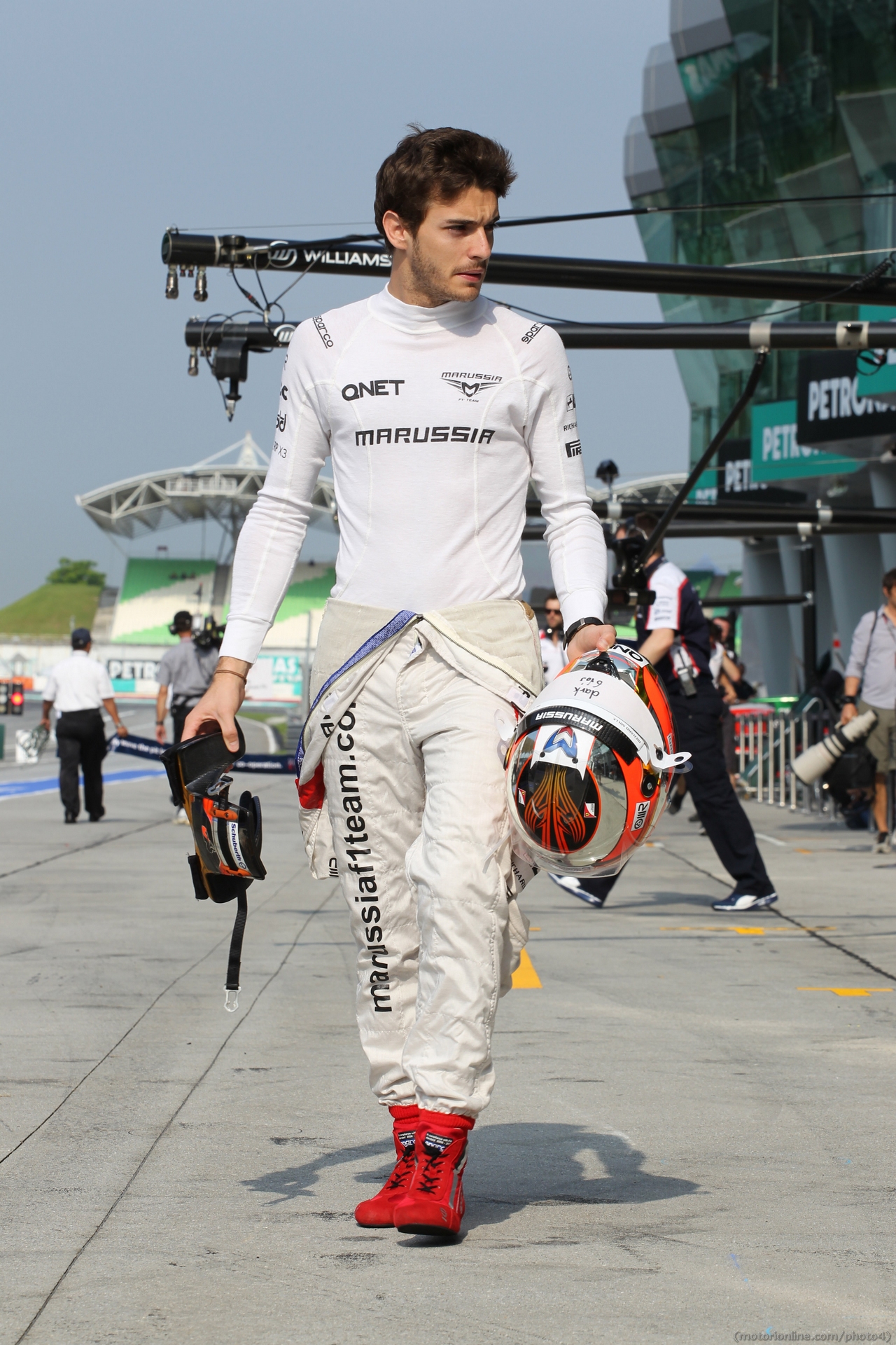 22.03.2013- Free Practice 1, Jules Bianchi (FRA) Marussia F1 Team MR02