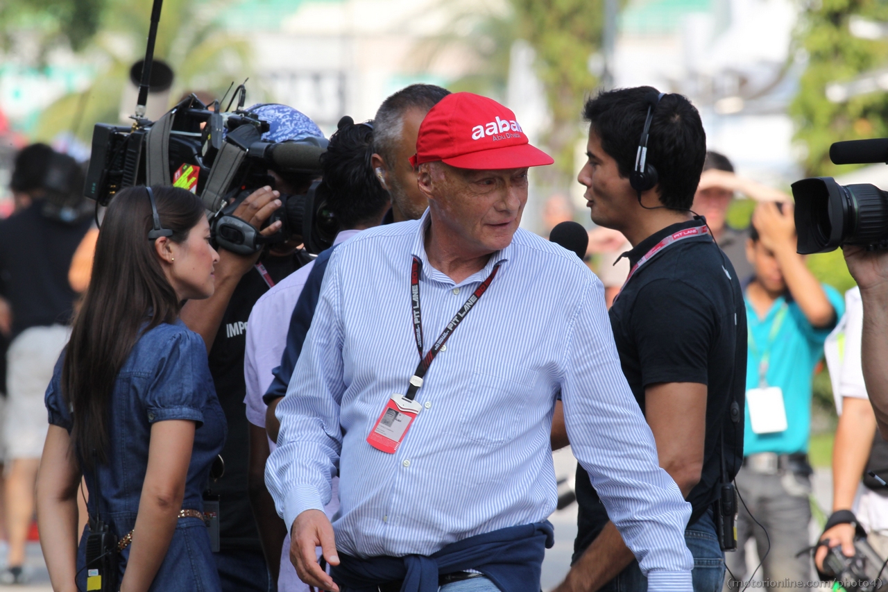 22.03.2013- Niki Lauda (AUT)