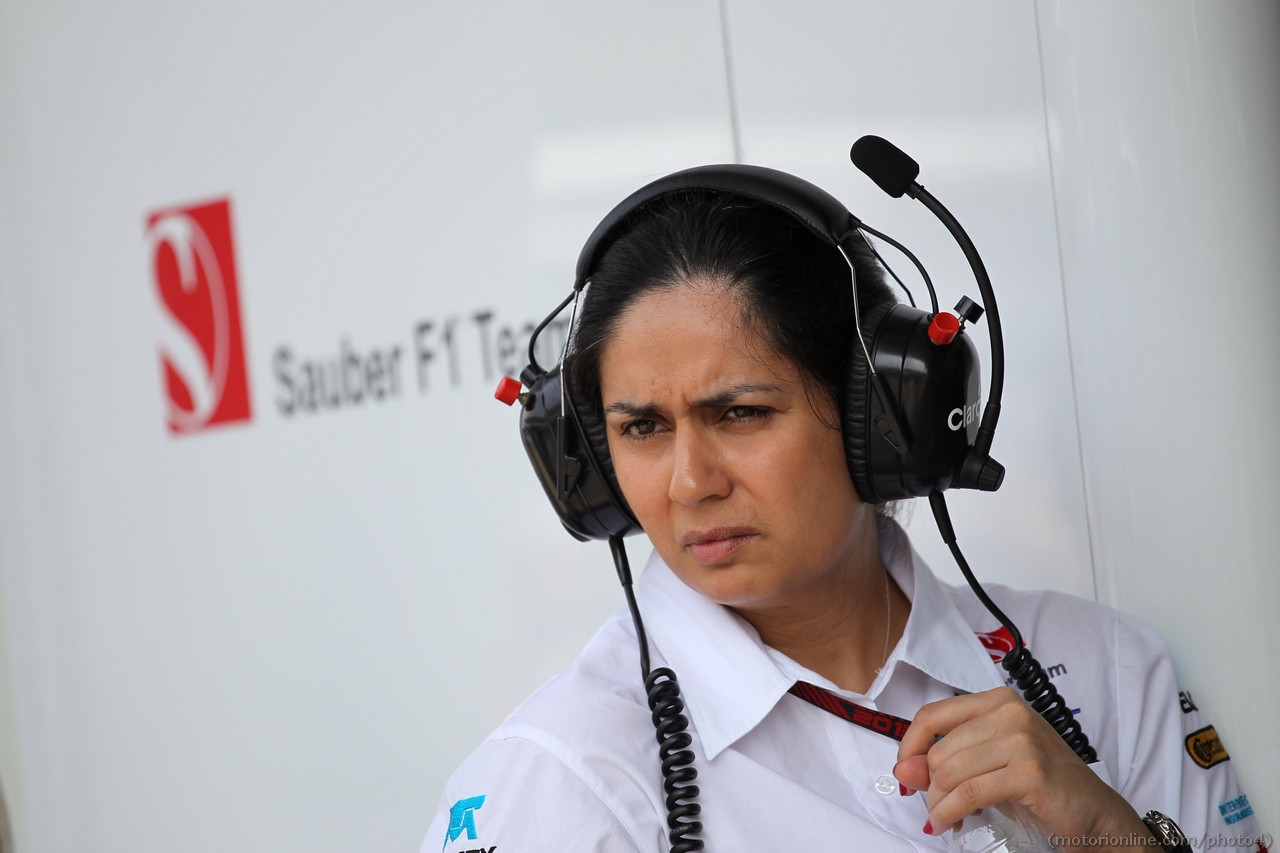 22.03.2013- Monisha Kaltenborn (AUT) Sauber Team Principal
