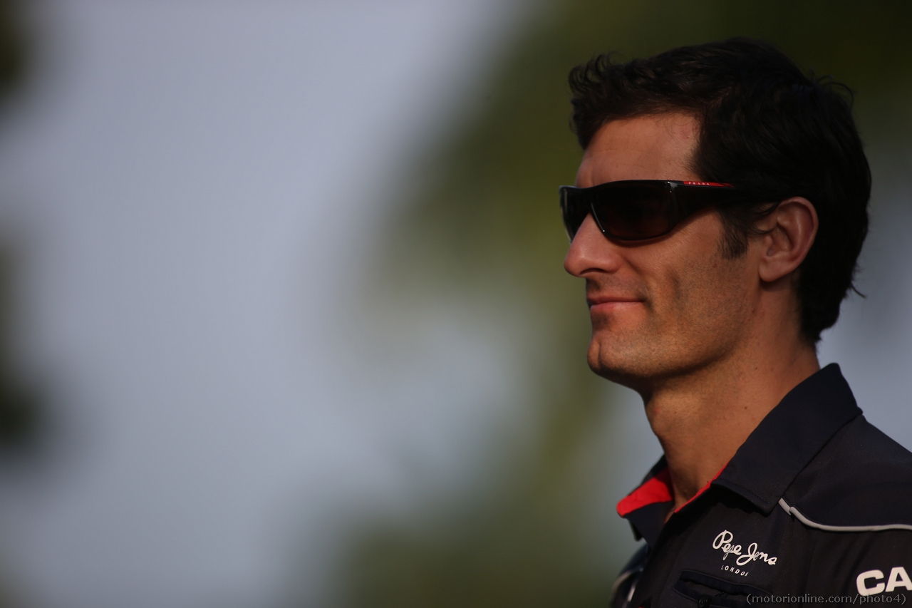 22.03.2013- Free Practice 1, Mark Webber (AUS) Red Bull Racing RB9