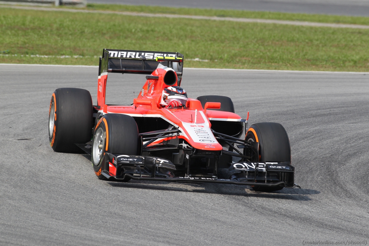 22.03.2013- Free Practice 1, Jules Bianchi (FRA) Marussia F1 Team MR02