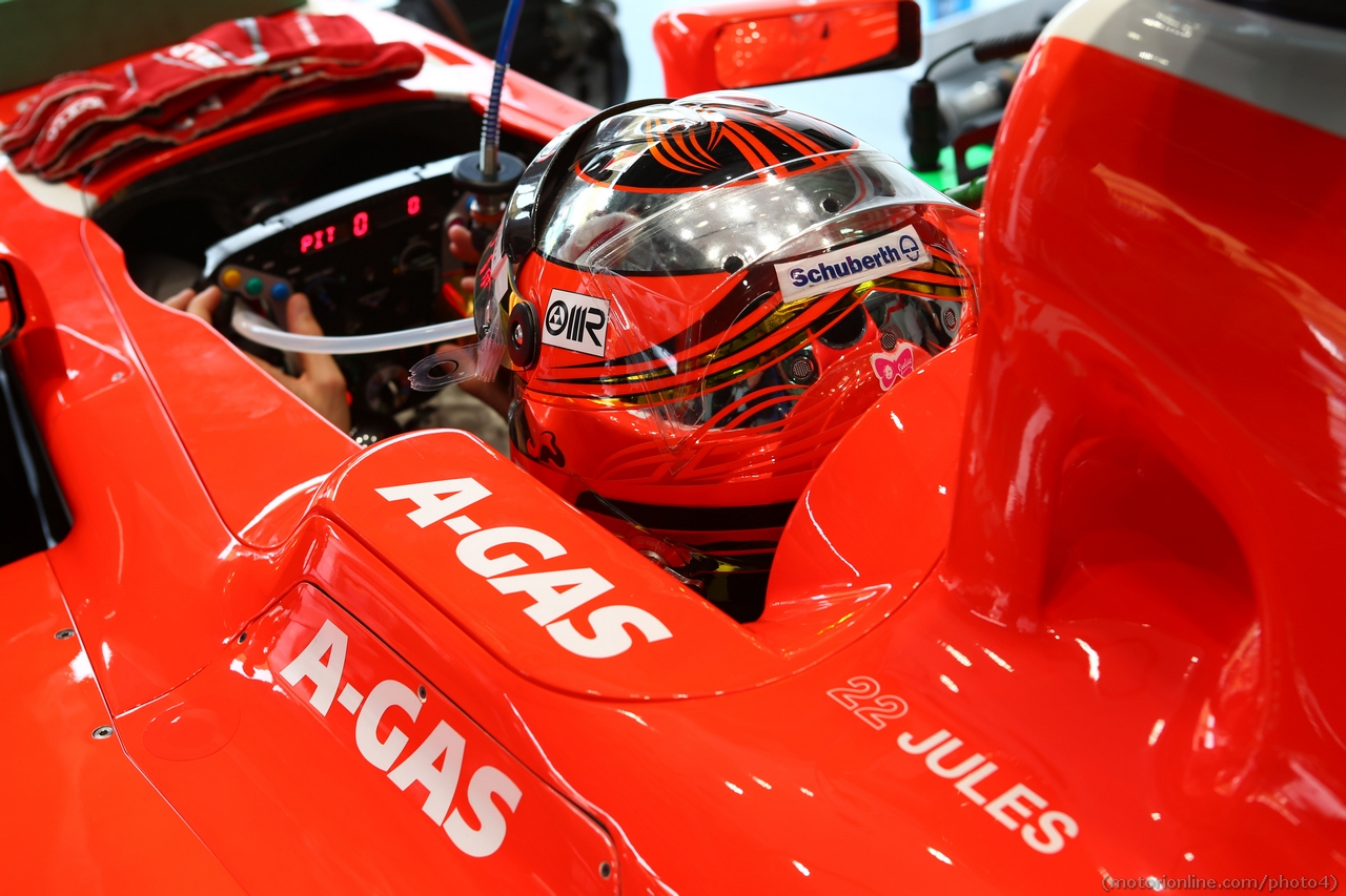 22.03.2013- Free Practice 1, Jules Bianchi (FRA) Marussia F1 Team MR02