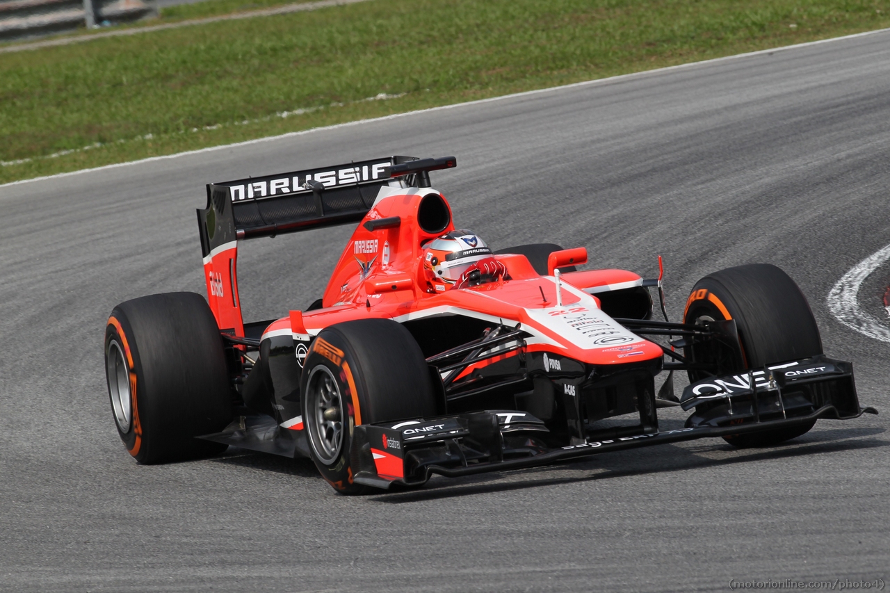 22.03.2013- Free Practice 1, Jules Bianchi (FRA) Marussia F1 Team MR02
