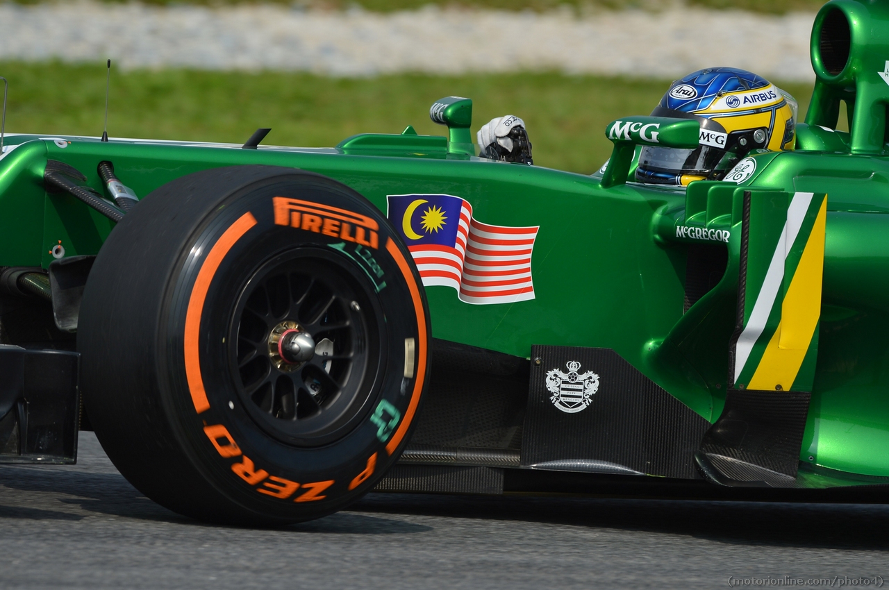 22.03.2013- Free Practice 1, Charles Pic (FRA) Caterham F1 Team CT03