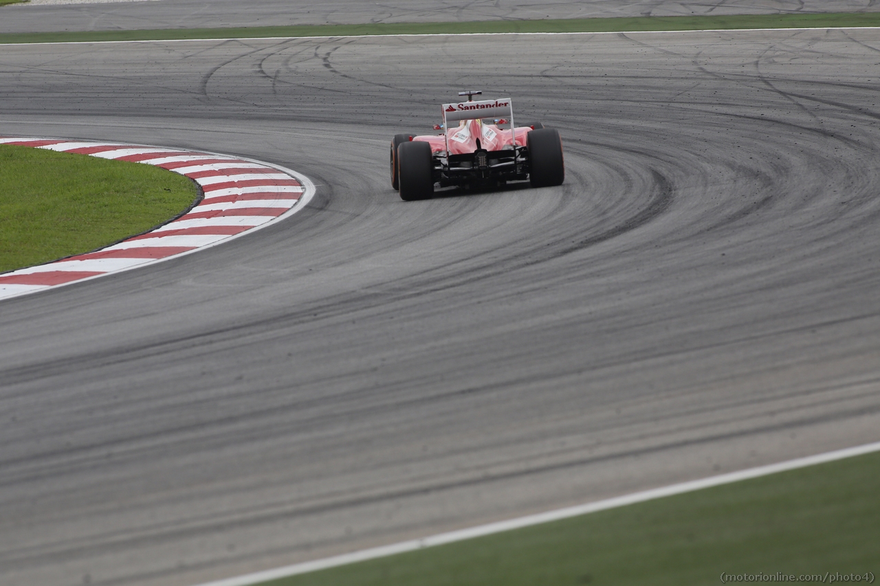 23.03.2013 - Free practice 3, Fernando Alonso (ESP) Scuderia Ferrari F138 