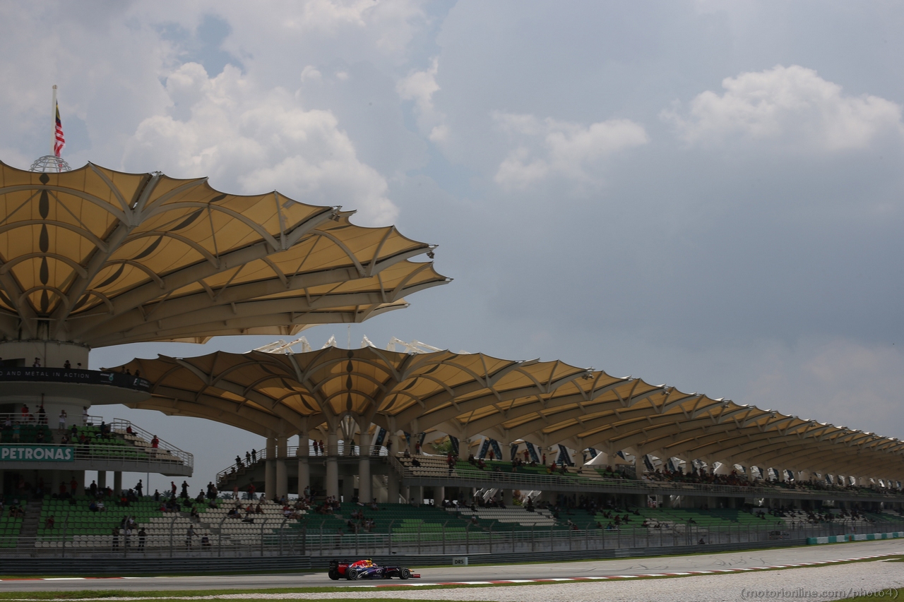 23.03.2013 - Free practice 3, Mark Webber (AUS) Red Bull Racing RB9 