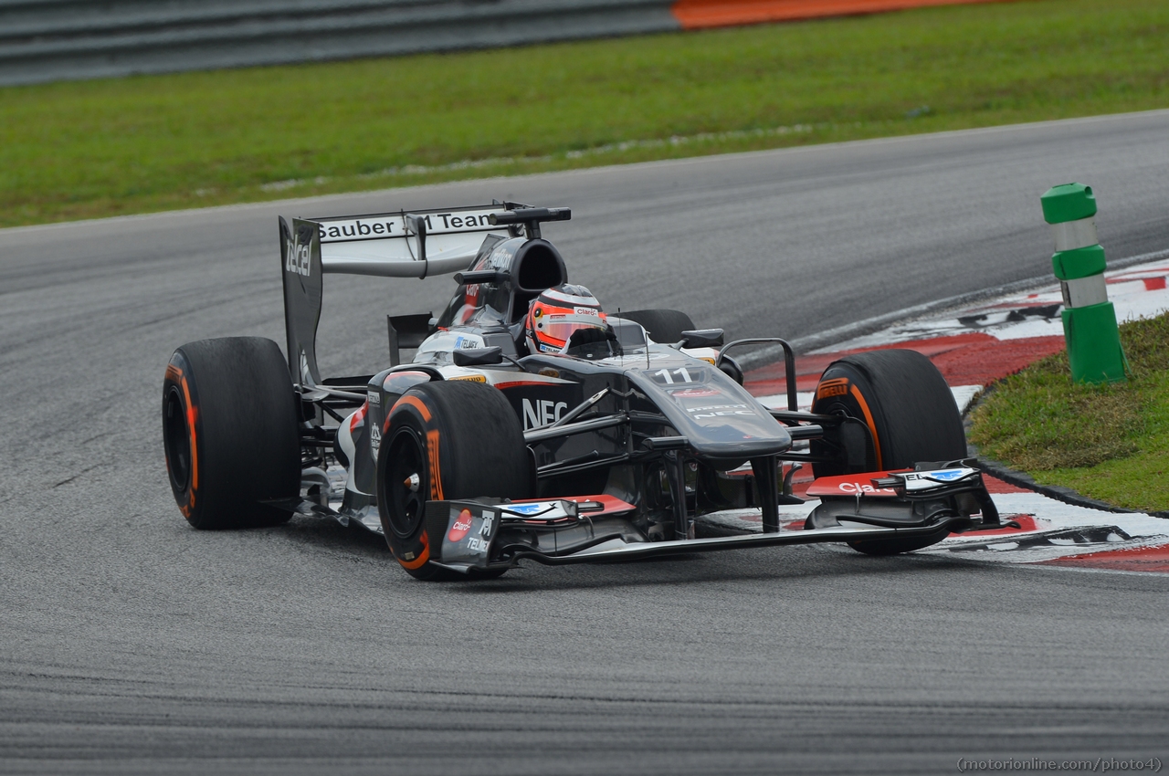 23.03.2013, Free practice 3, Nico Hulkenberg (GER) Sauber F1 Team C32 