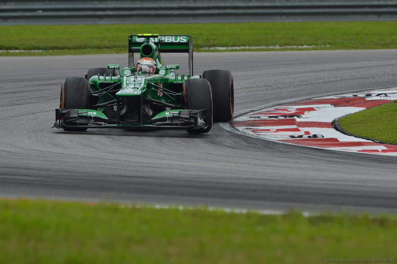 23.03.2013, Free practice 3, Giedo Van der Garde (NED), Caterham F1 Team CT03 