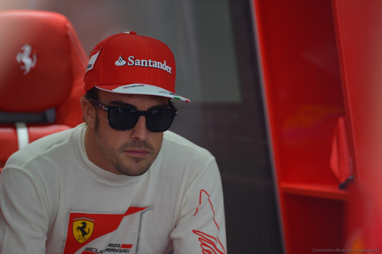 23.03.2013, Free practice 3, Fernando Alonso (ESP) Scuderia Ferrari F138