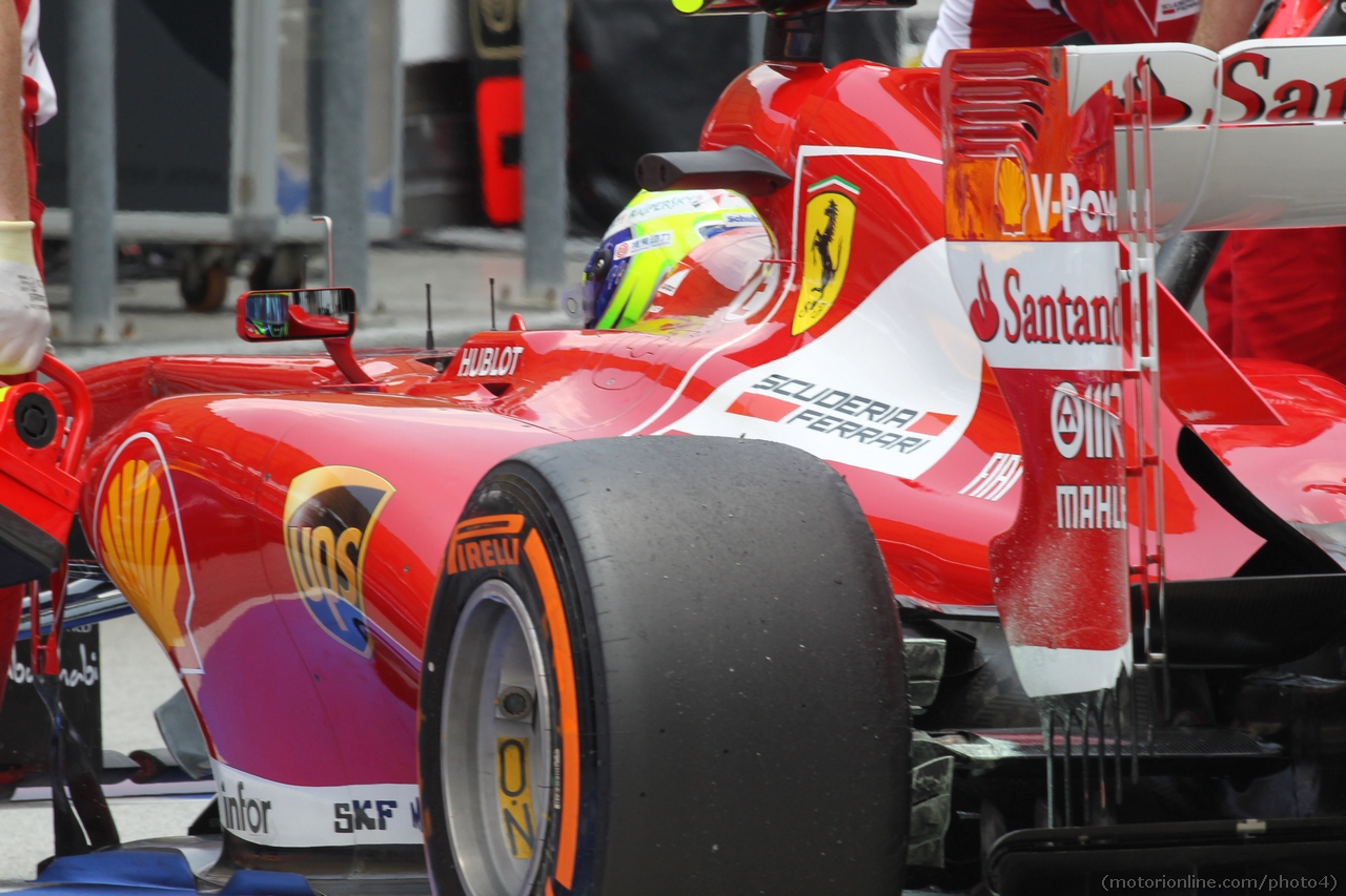 23.03.2013 - Free practice 3, Felipe Massa (BRA) Scuderia Ferrari F138