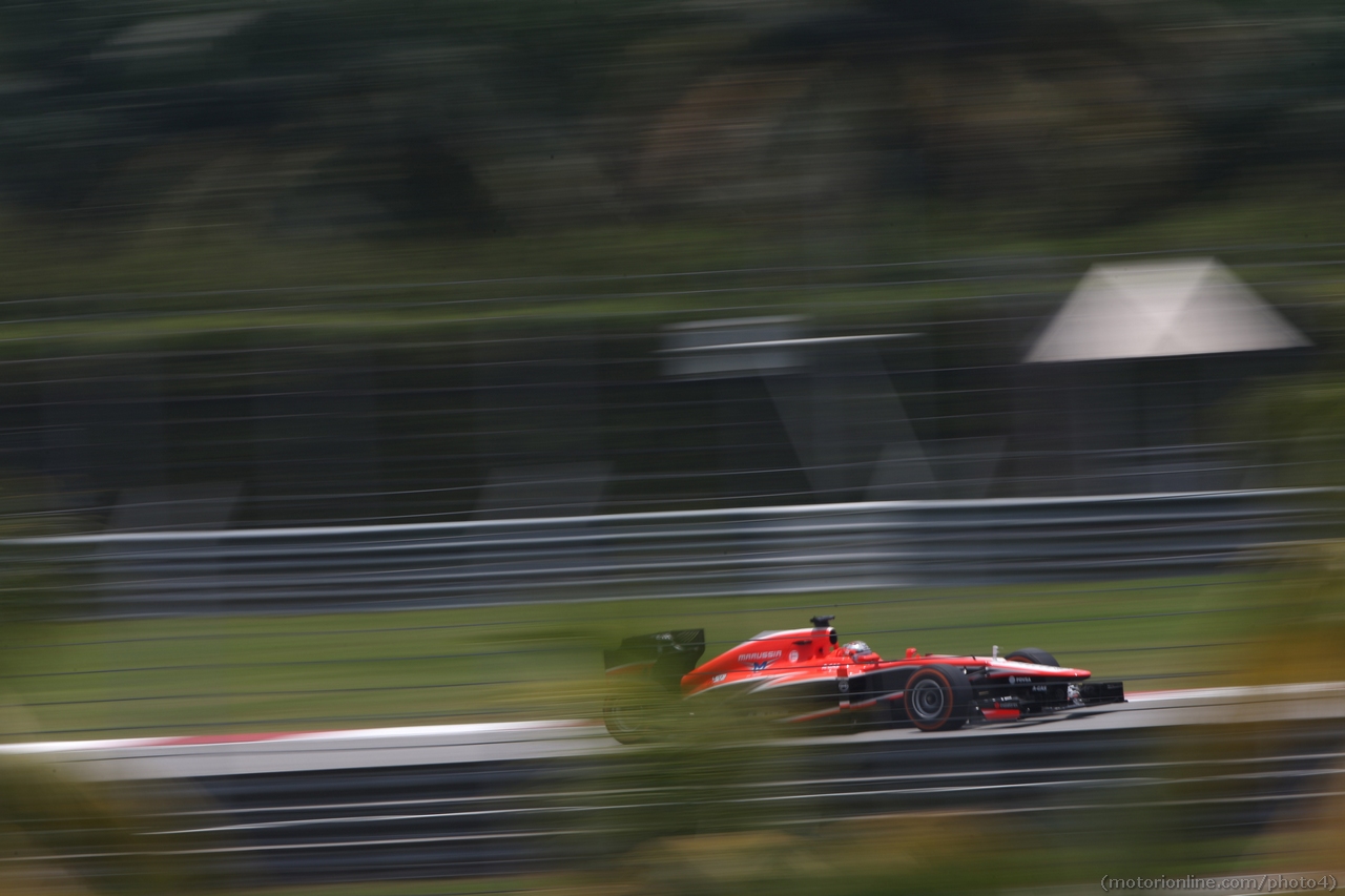 23.03.2013 - Free practice 3, Jules Bianchi (FRA) Marussia F1 Team MR02
