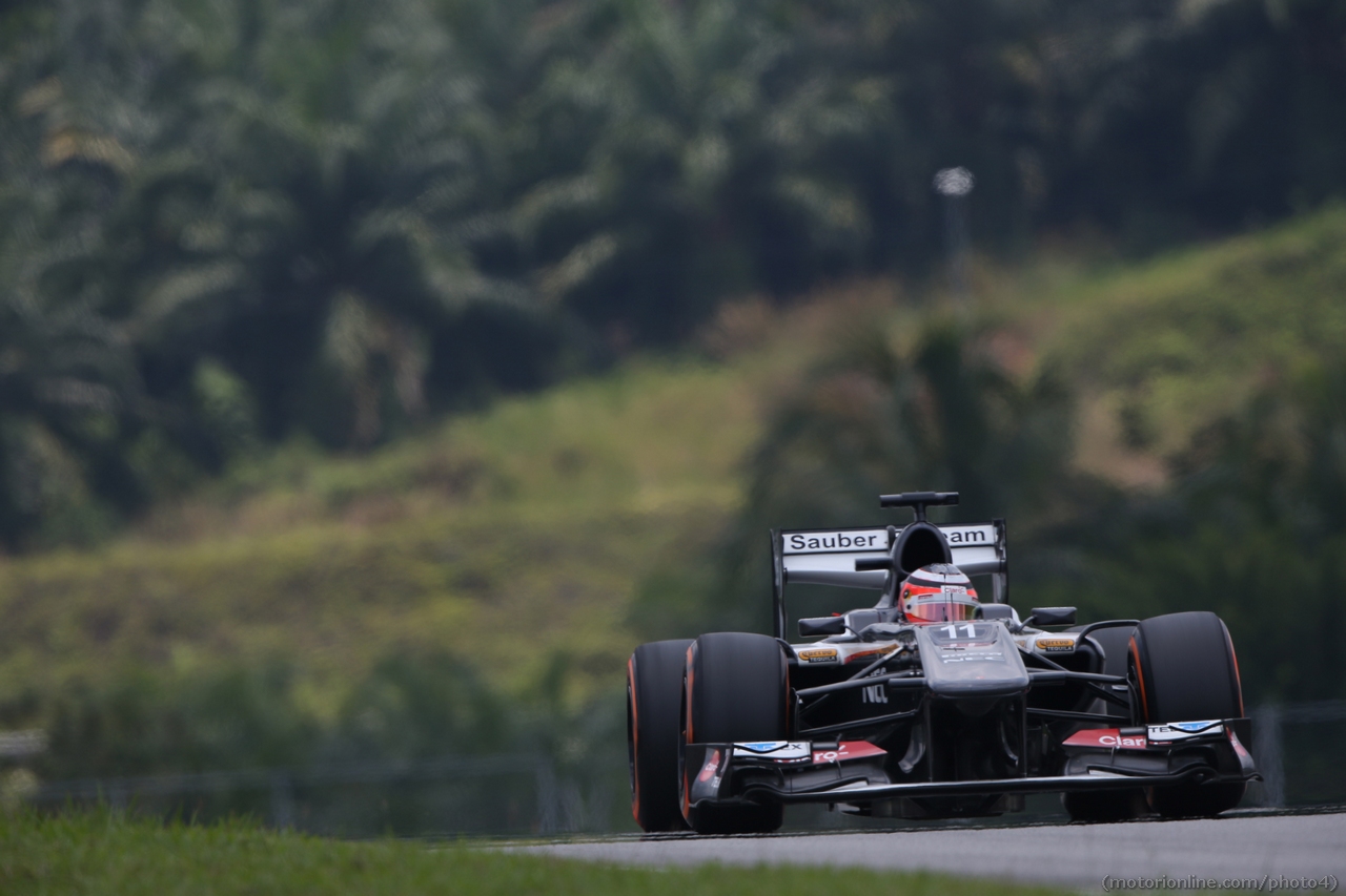 23.03.2013 - Free practice 3, Nico Hulkenberg (GER) Sauber F1 Team C32