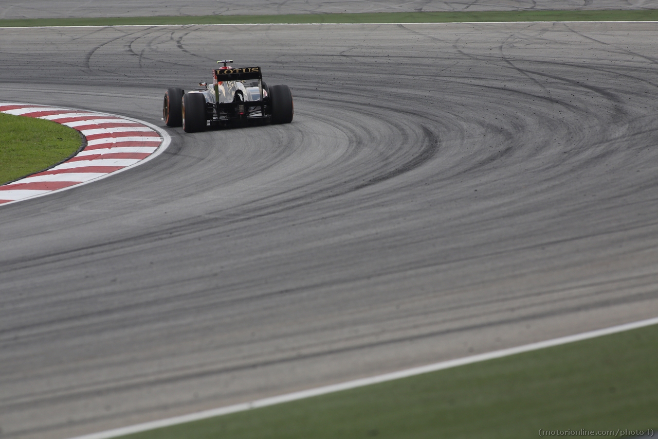 23.03.2013 - Free practice 3, Romain Grosjean (FRA) Lotus F1 Team E213