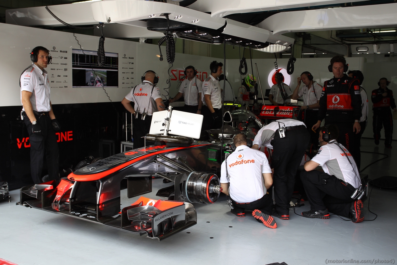 23.03.2013 - Free practice 3, Sergio Perez (MEX) McLaren MP4-28
