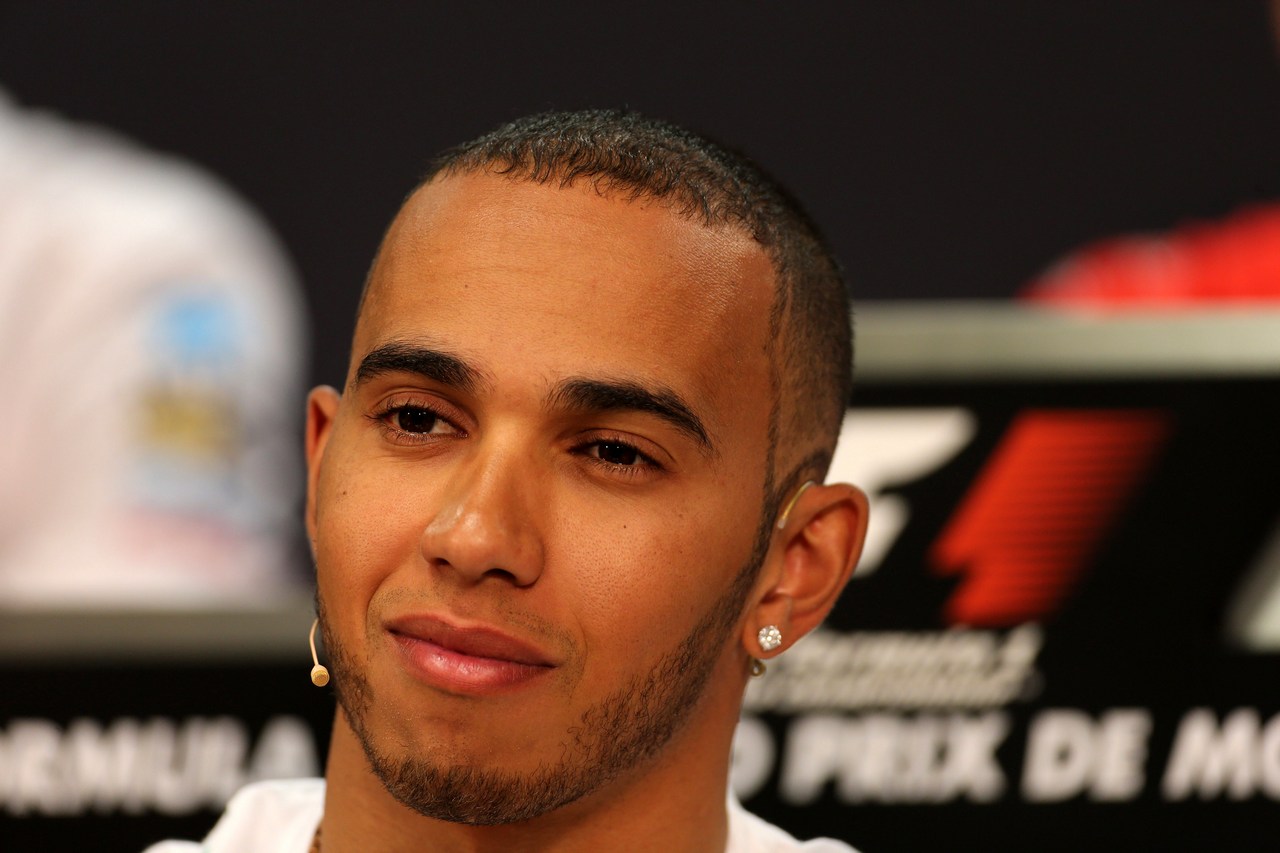 22.05.2013- Press conference, Lewis Hamilton (GBR) Mercedes AMG F1 W04 