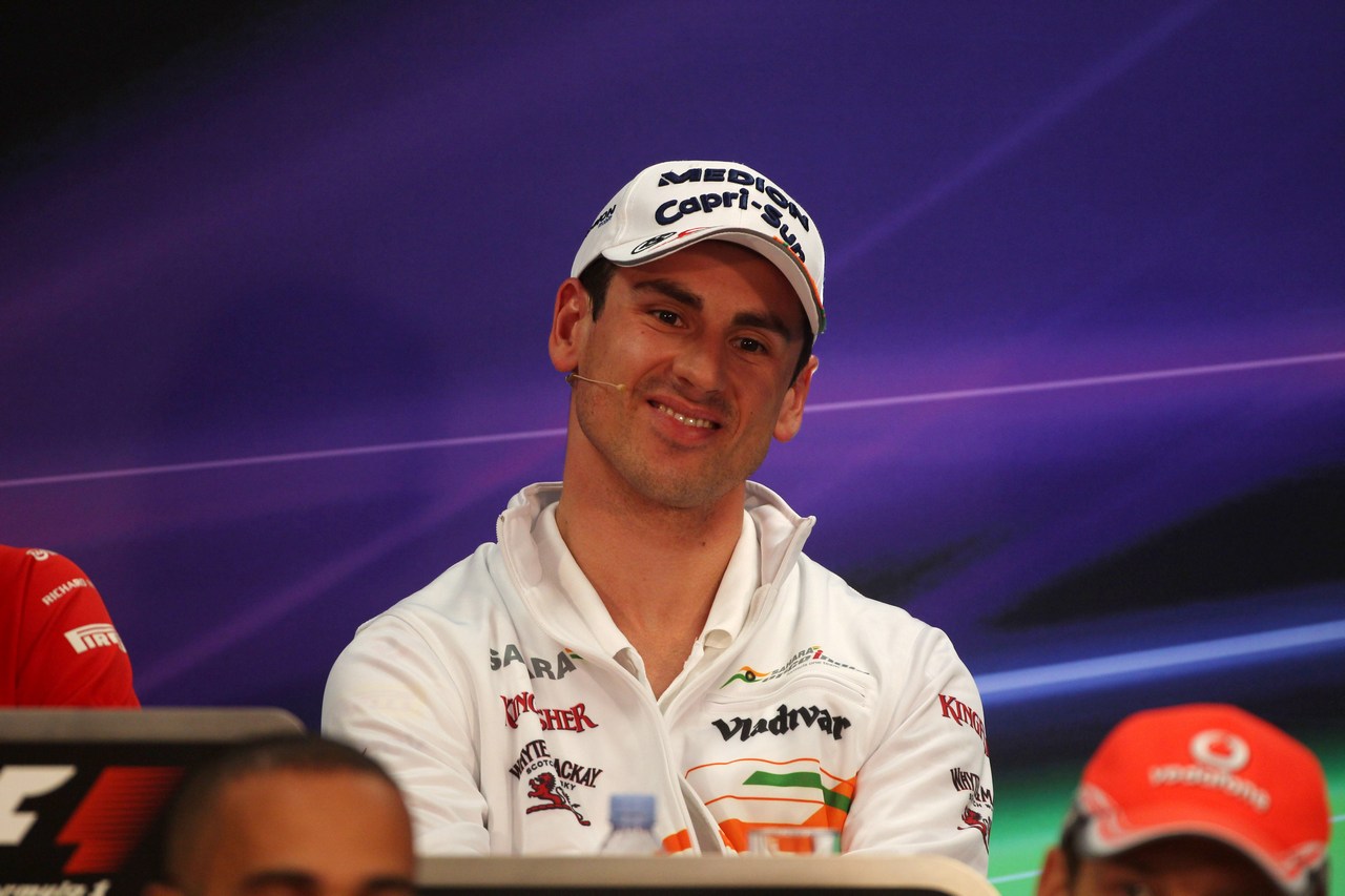22.05.2013- Press conference, Adrian Sutil (GER), Sahara Force India F1 Team VJM06 