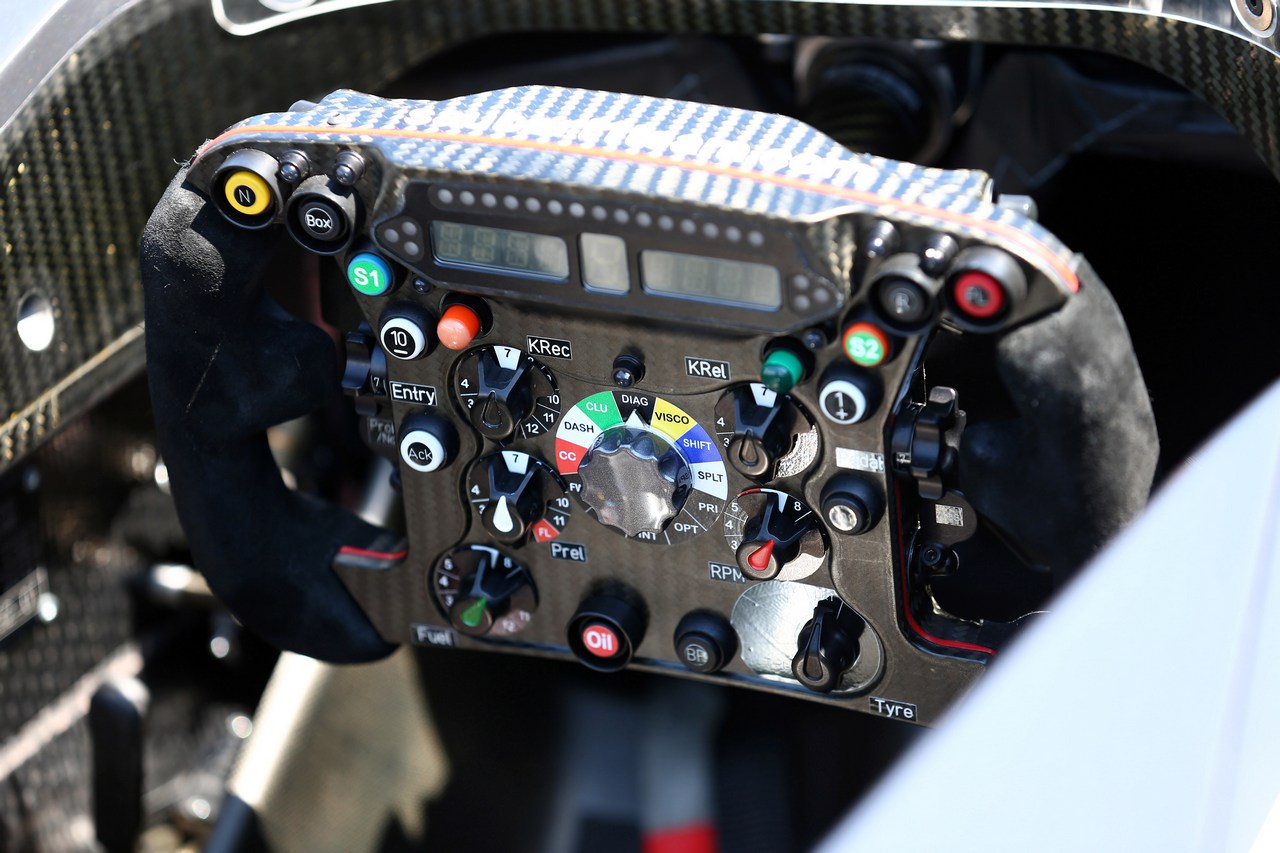 22.05.2013- Sauber F1 Team C32 Steering wheel 