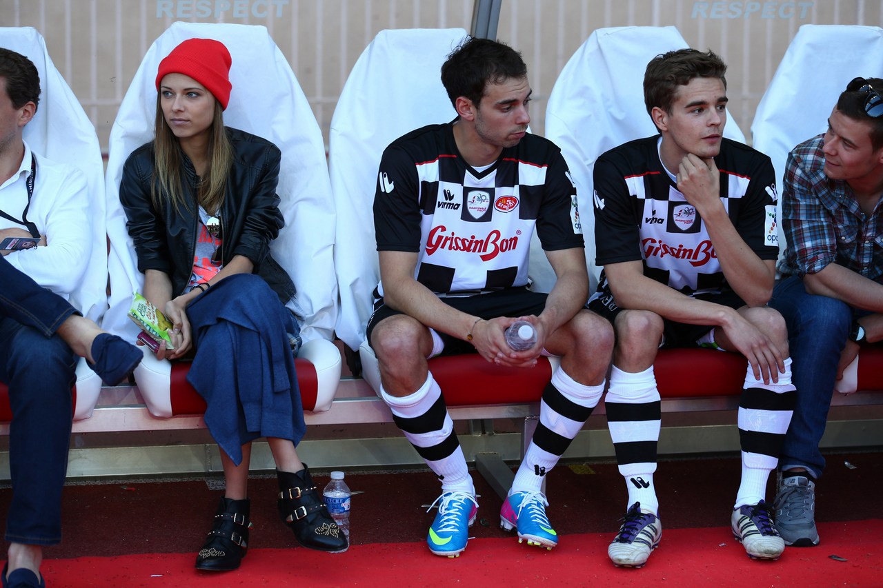 Dasha Kapustina (RUS), girlfriend of Fernando Alonso (ESP) Ferrari

