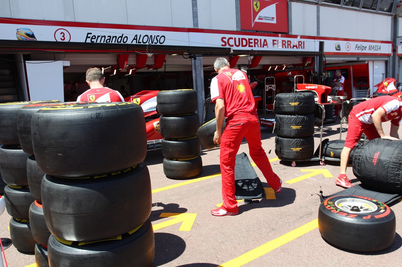 22.05.2013- Pirelli Tyres of Ferrari
