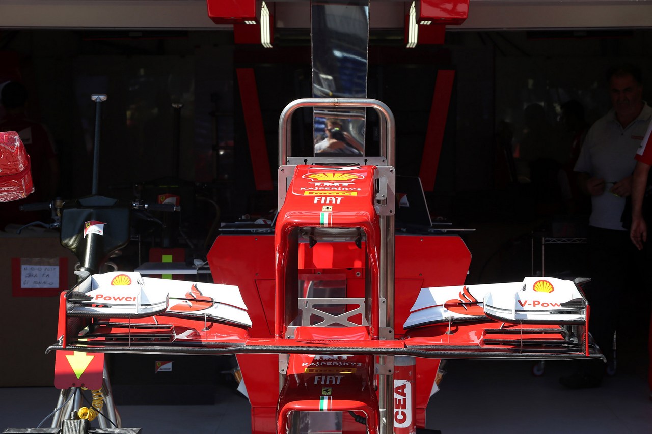 22.05.2013- Scuderia Ferrari F138, detail