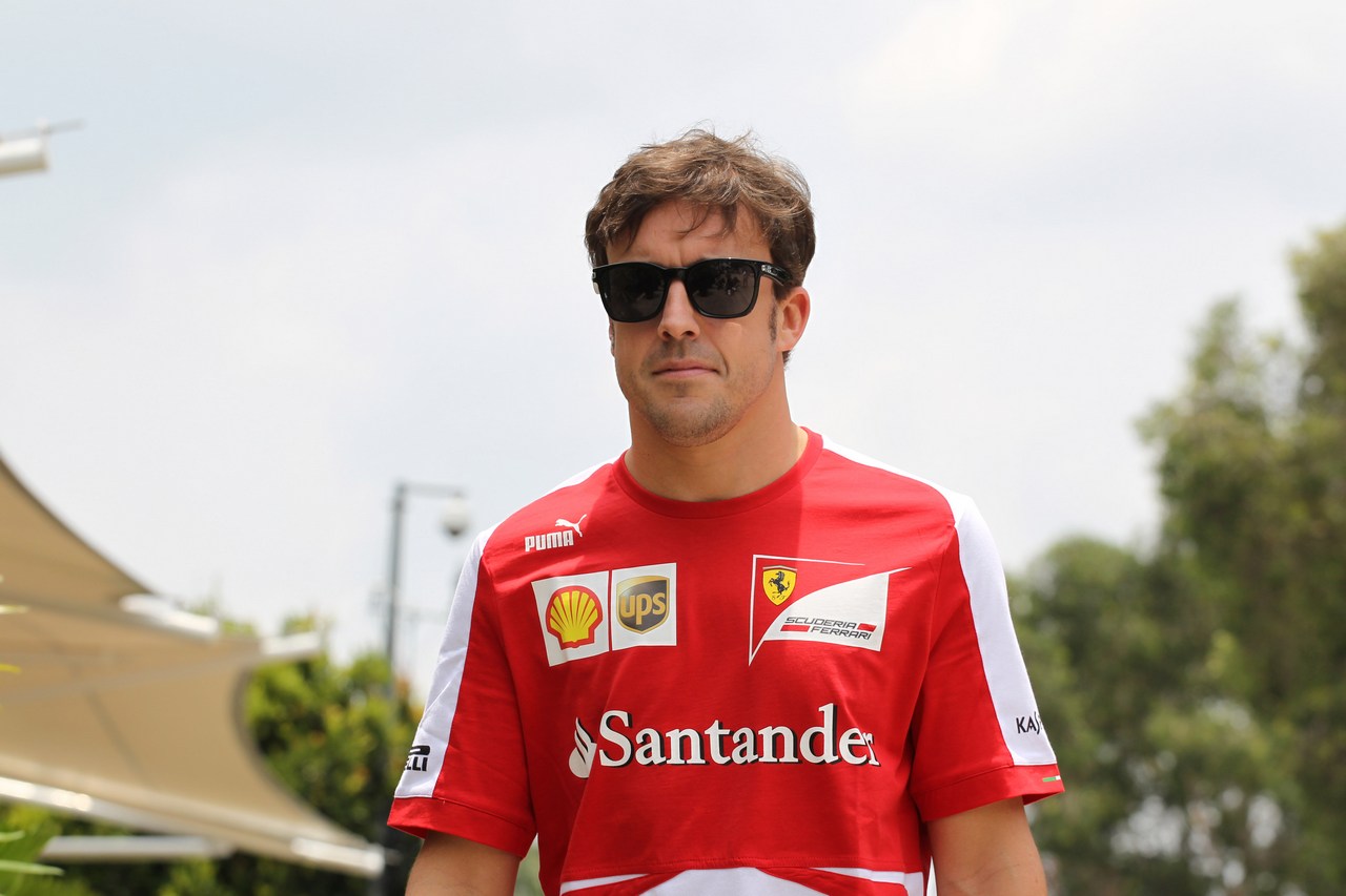 21.03.2013- Fernando Alonso (ESP) Scuderia Ferrari F138