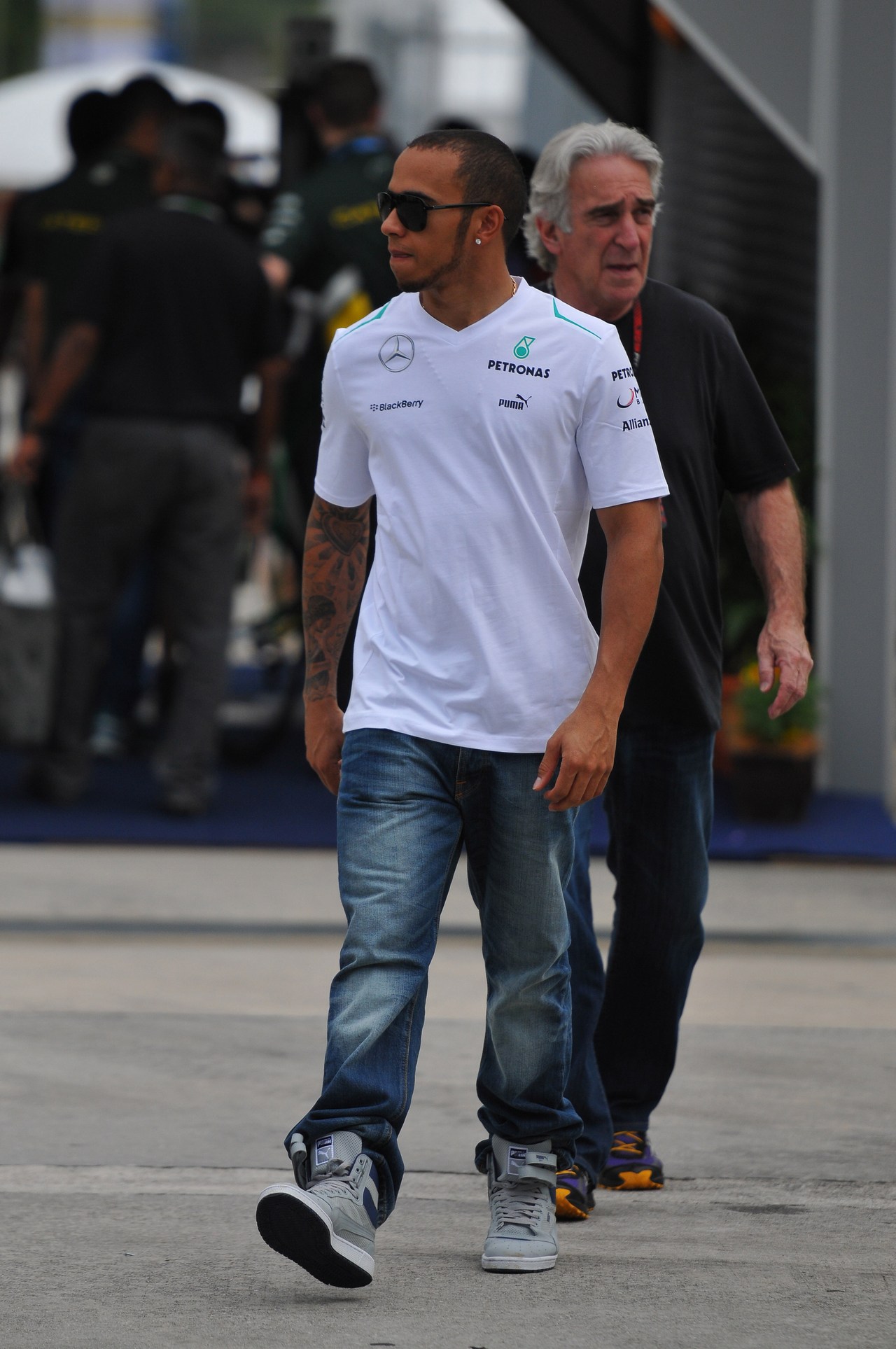 21.03.2013- Lewis Hamilton (GBR) Mercedes AMG F1 W04