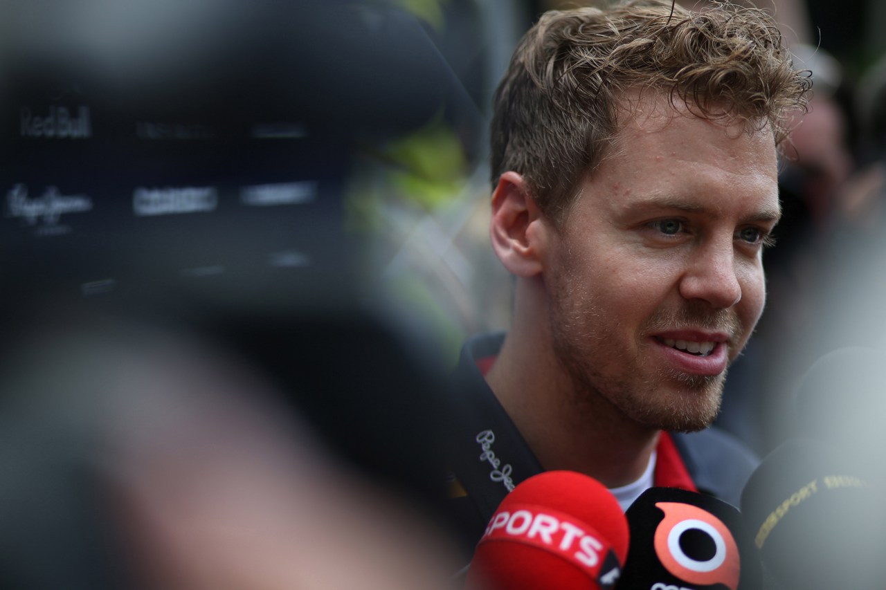 21.03.2013- Sebastian Vettel (GER) Red Bull Racing RB9 