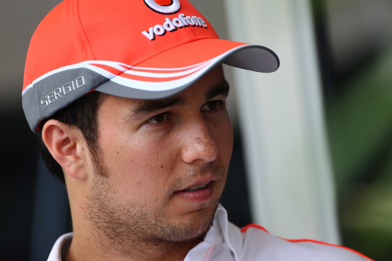 21.03.2013- Sergio Perez (MEX) McLaren MP4-28