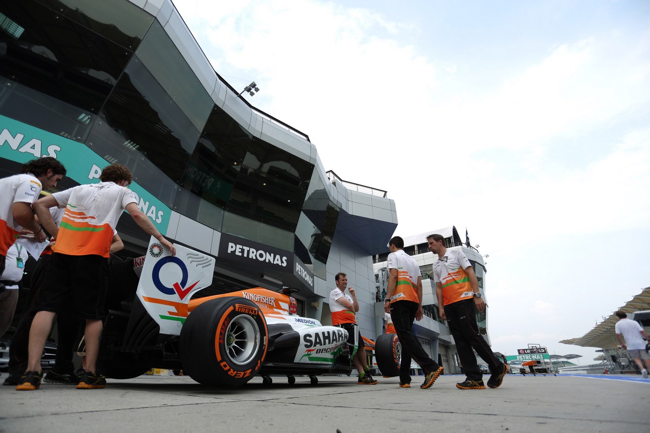 21.03.2013- Paul di Resta (GBR) Sahara Force India F1 Team VJM06