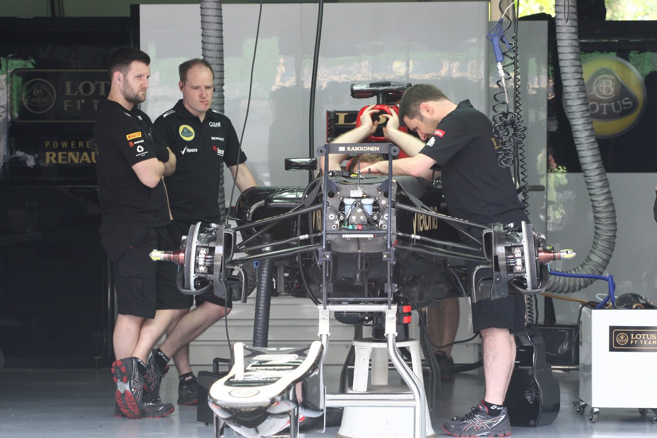 21.03.2013- Kimi Raikkonen (FIN) Lotus F1 Team E21