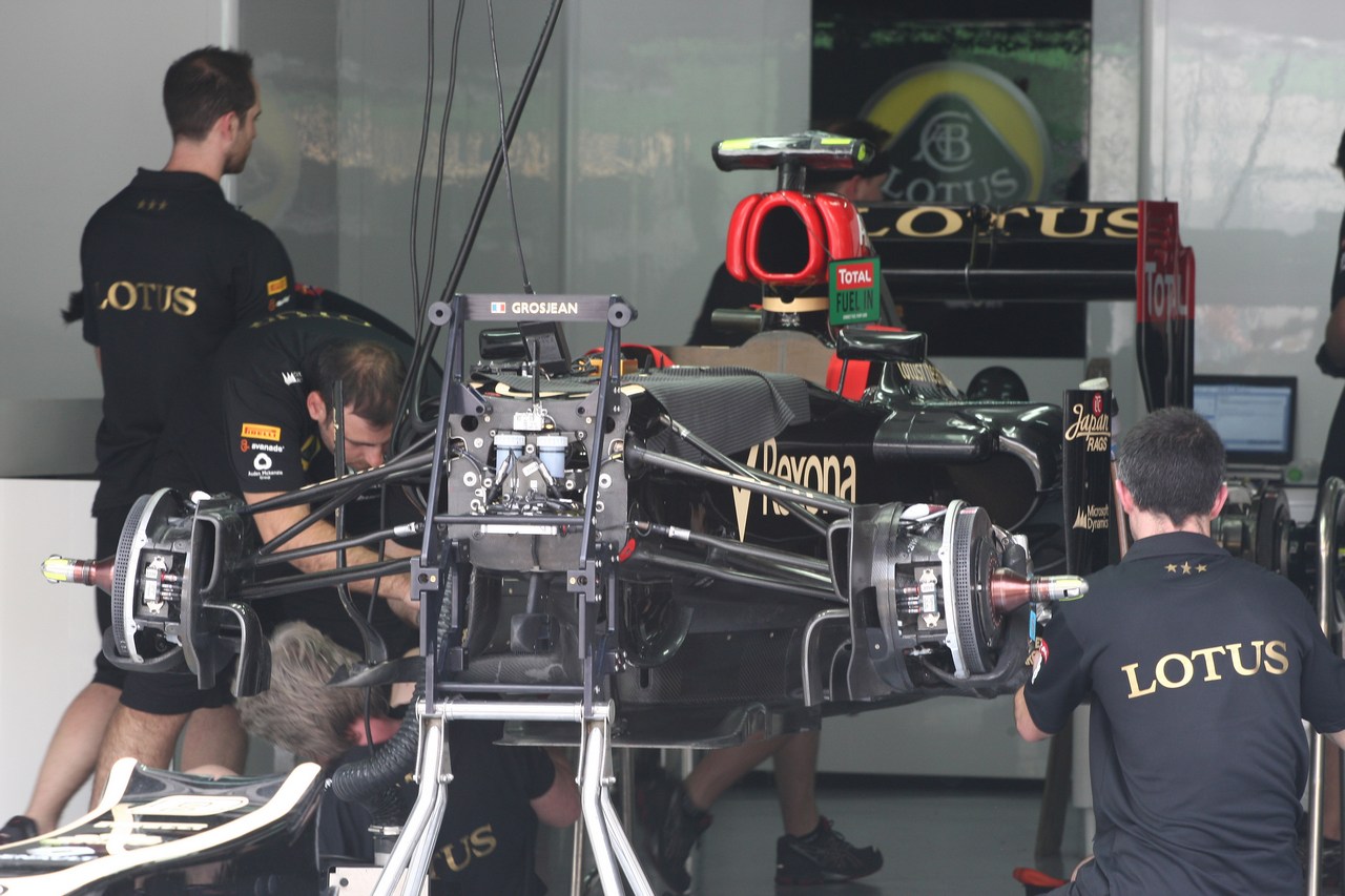 21.03.2013- Romain Grosjean (FRA) Lotus F1 Team E213