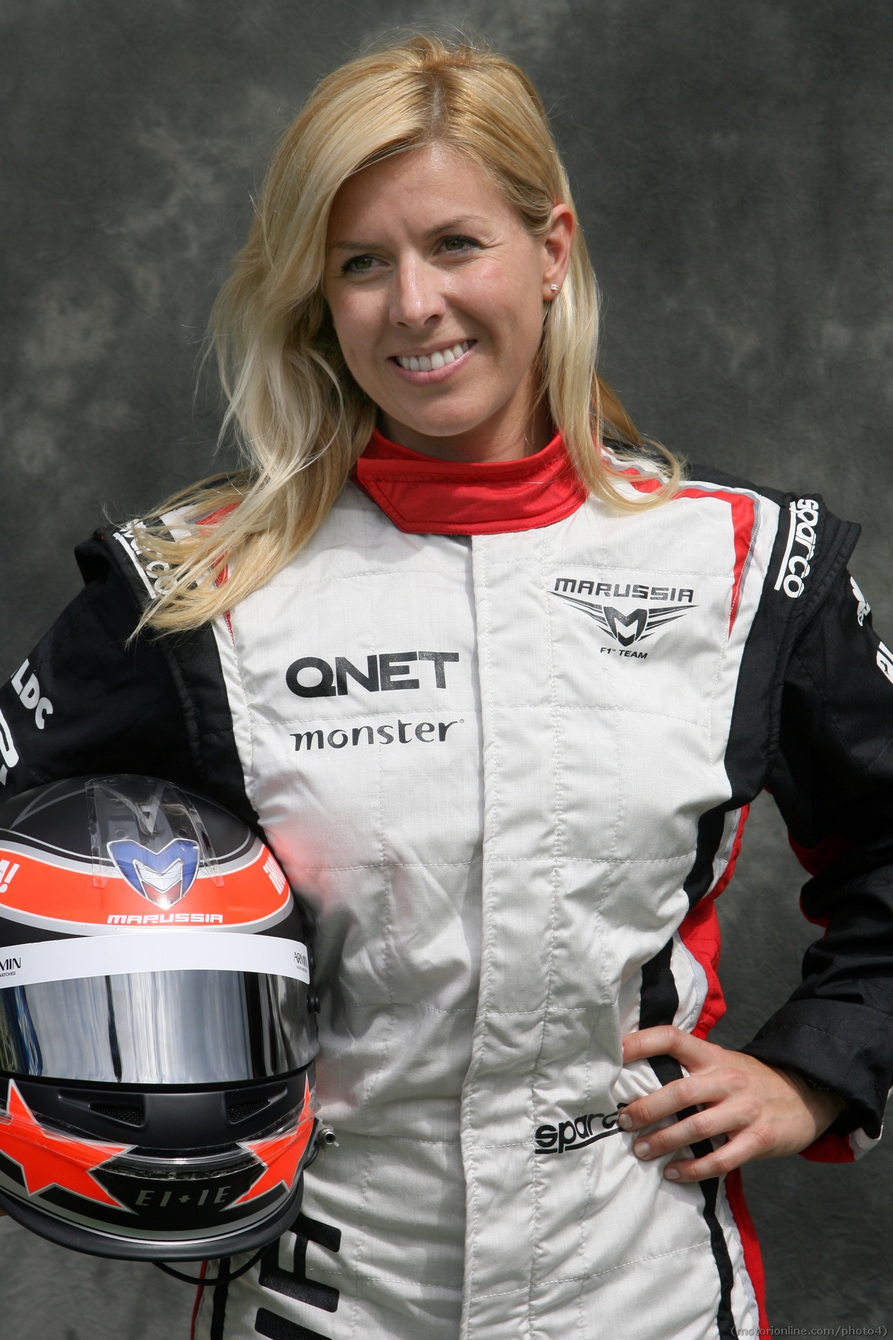 Maria de Villota (ESP) Marussia F1 Team